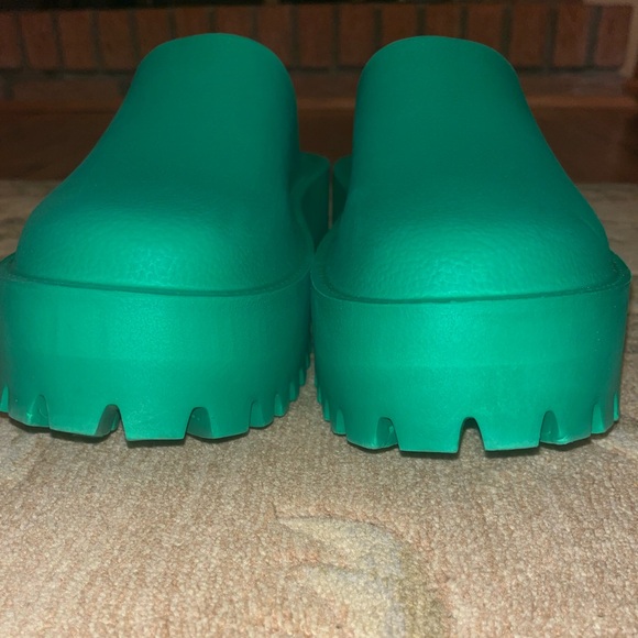 Jeffery Campbell Clogge Clogs Green Slip On - Picture 4 of 11